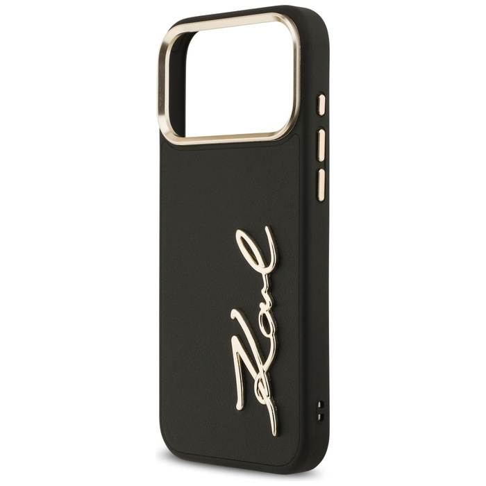 Etui Karl Lagerfeld Karl Script Logo do  iPhone 17 Pro Max czarny