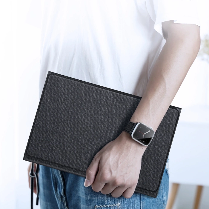 Etui z klawiaturą Dux Ducis (TK series) na Samsung Tab S10 FE+ (Plus) - czarne