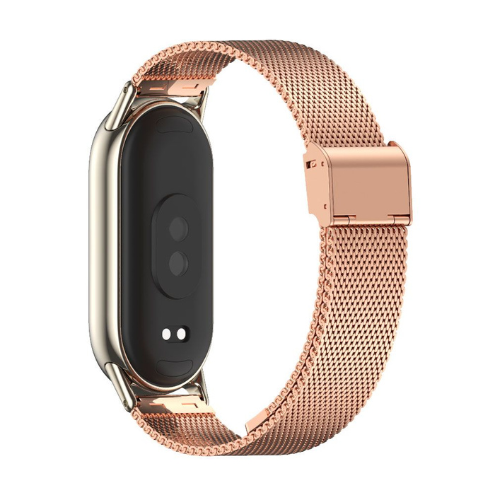 Pasek Tech-protect Milaneseband Xiaomi Smart Band 8 / 8 Nfc Rose Gold Case