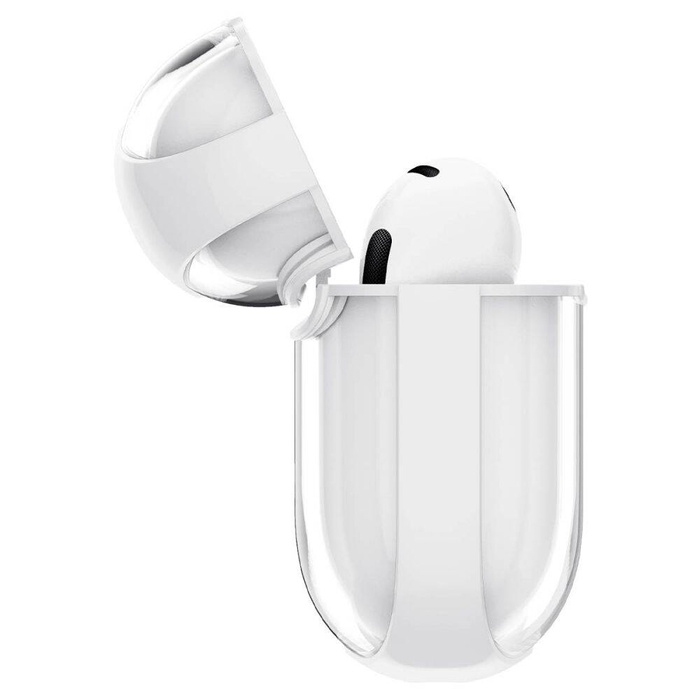 ETUI SPIGEN ULTRA HYBRID APPLE AIRPODS 4 JET WHITE