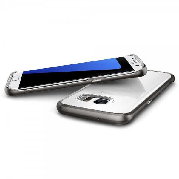 Etui SPIGEN Neo Hybrid Crystal Samsung Galaxy S7 Edge Gunmetal Case