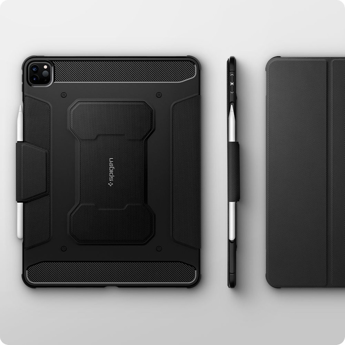 Etui SPIGEN Rugged Armor Pro iPad Pro 4/5/6 12.9 2020/2021/2022 Black Case