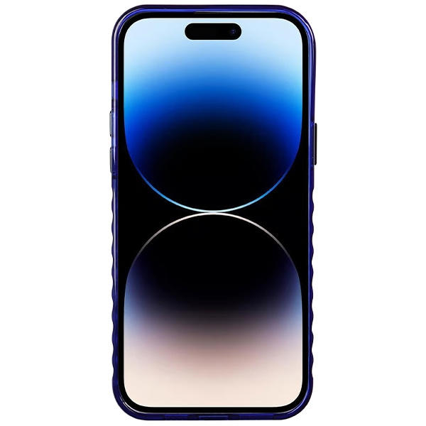 Audi IML MagSafe Case iPhone 14 Pro Max 6.7" niebieski/navy blue hardcase AU-IMLMIP14PM-A6/D3-BE