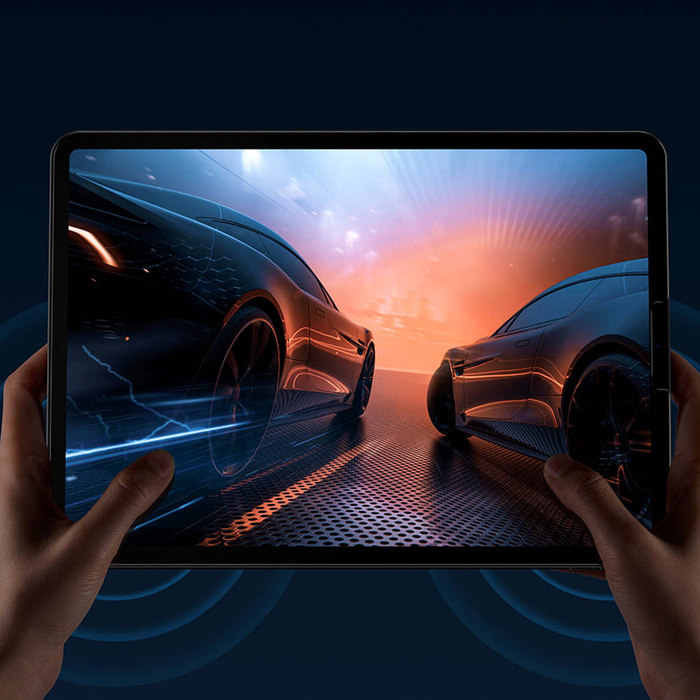 Baseus 2x Full-glass film 0,3mm folia do iPad Pro 12.9'' 2021 (5 gen.) / 2020 (4 gen.) / 2018 (3 gen.) z zestawem montażowym