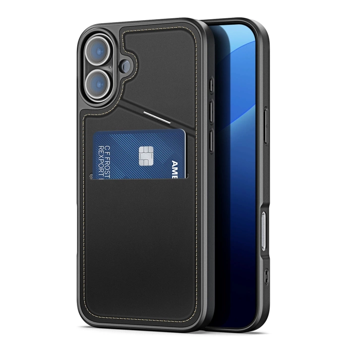 Etui Dux Ducis Rafi II Mag z MagSafe na iPhone 16 - czarne