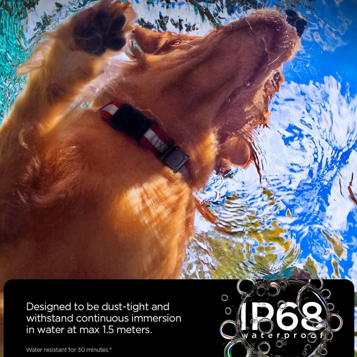 ETUI SPIGEN AIRTAG 1 / 2 TOUGH ARMOR PET COLLAR BLACK