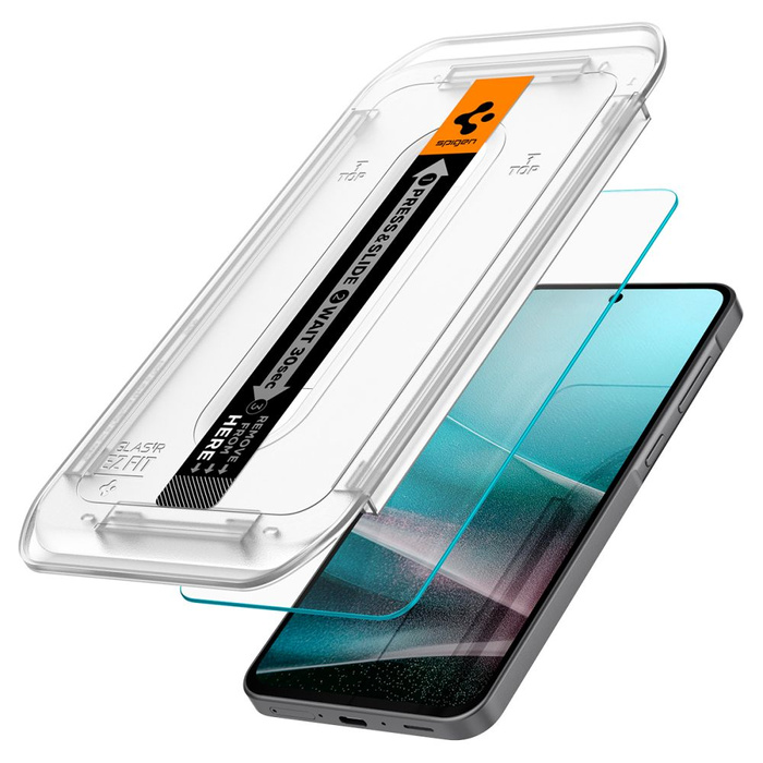 SZKŁO HARTOWANE SPIGEN SAMSUNG GALAXY A36 5G GLAS.TR ”EZ FIT” 2-PACK CLEAR