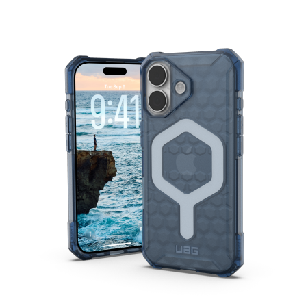 UAG Essential Armor MagSafe - etui do iPhone 17 kompatybilne z MagSafe (cloud blue)