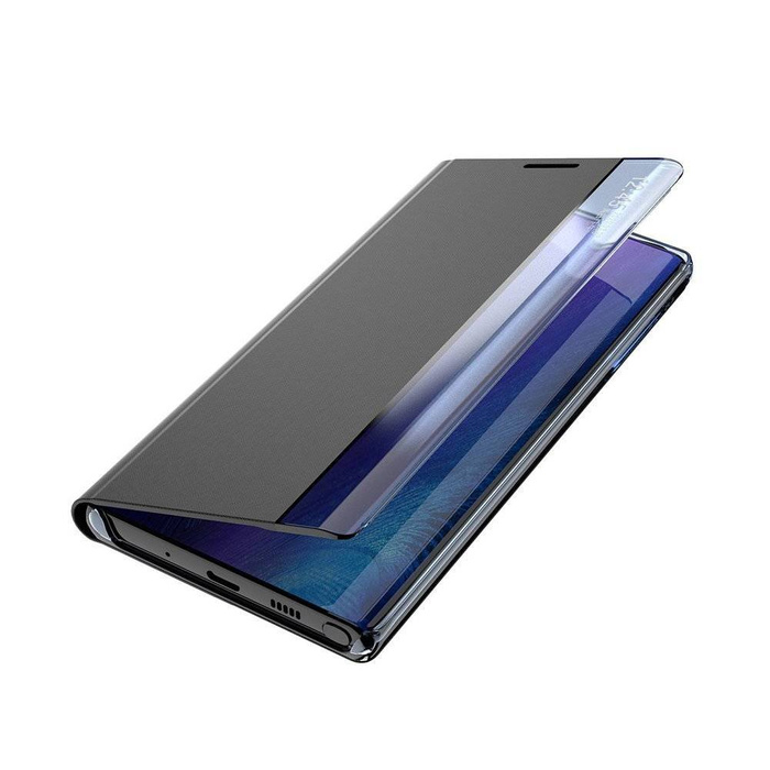 New Sleep Case pokrowiec etui z klapką z funkcją podstawki Xiaomi Redmi Note 11T 5G / Redmi Note 11S 5G / Poco M4 Pro 5G  czarny