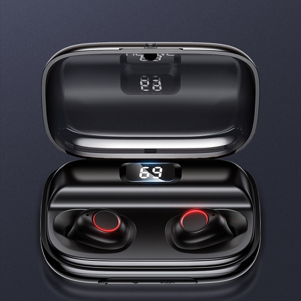 Słuchawki Bezprzewodowe USAMS Bluetooth 5.0 Czarny