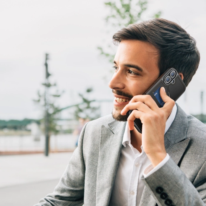 Etui Dux Ducis Rafi II Mag z MagSafe na iPhone 16 - czarne