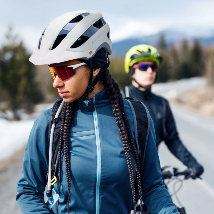 Kask rowerowy MTB Wozinsky  lekki L - morelowy