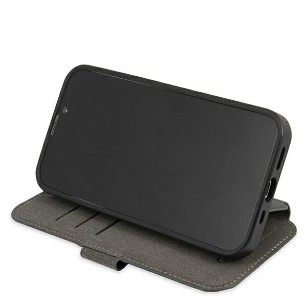 Etui GUESS Apple iPhone 13 Pro Max Book 4G Big Metal Logo Szary Case