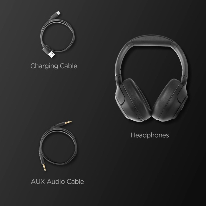 SŁUCHAWKI BLUETOOTH SPIGEN SA2403 ANC PRO HEADPHONES CZARNE
