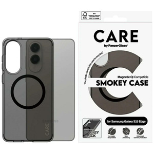 Etui CARE by PanzerGlass Flagship Urban  Combat Black QI do Samsung Galaxy S25 Edge dymny