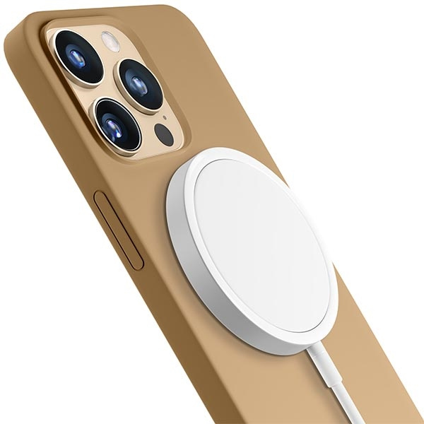 3MK Hardy Case iPhone 13 Pro Max 6,7" złoty/gold MagSafe