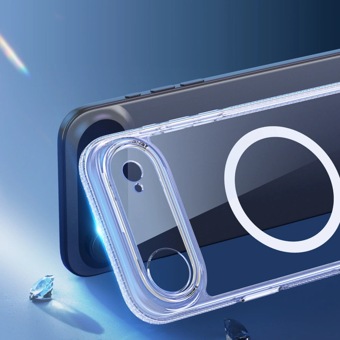 Etui Dux Ducis Clin Mag na iPhone 17 Air kompatybilne z MagSafe - przezroczyste