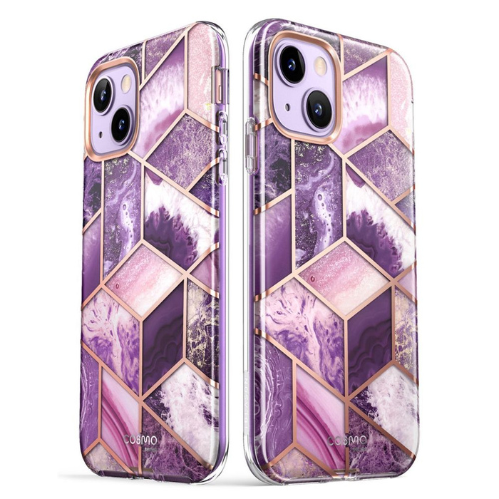 Etui Supcase Cosmo iPhone 14 Plus Marble Purple