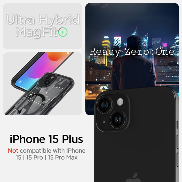 Etui Spigen Ultra Hybrid Mag Magsafe iPhone 15 Plus Zero One