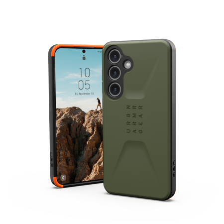 Etui UAG Civilian - obudowa ochronna do Samsung Galaxy S24 5G (olive) Case