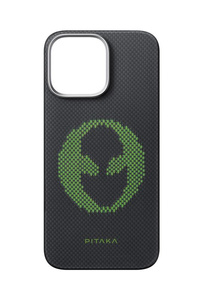 Pitaka x Aries Tactile Woven Case, Alien - iPhone 16 Pro Max