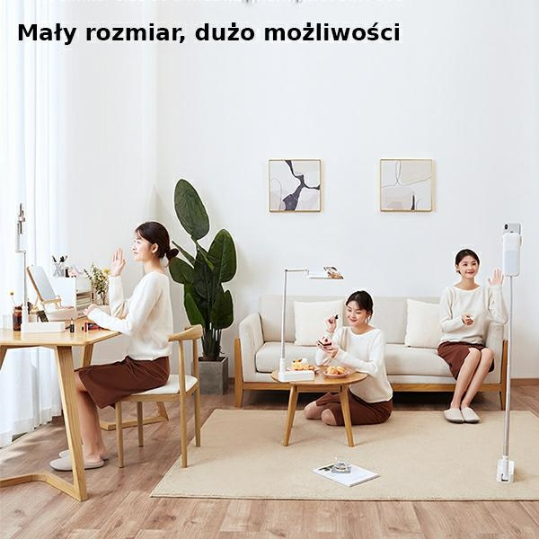 Lampa LED USAMS Multifunkcyjna Live Show Biały