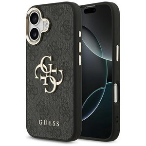 Etui Guess 4G Big Logo do iPhone 17      czarny