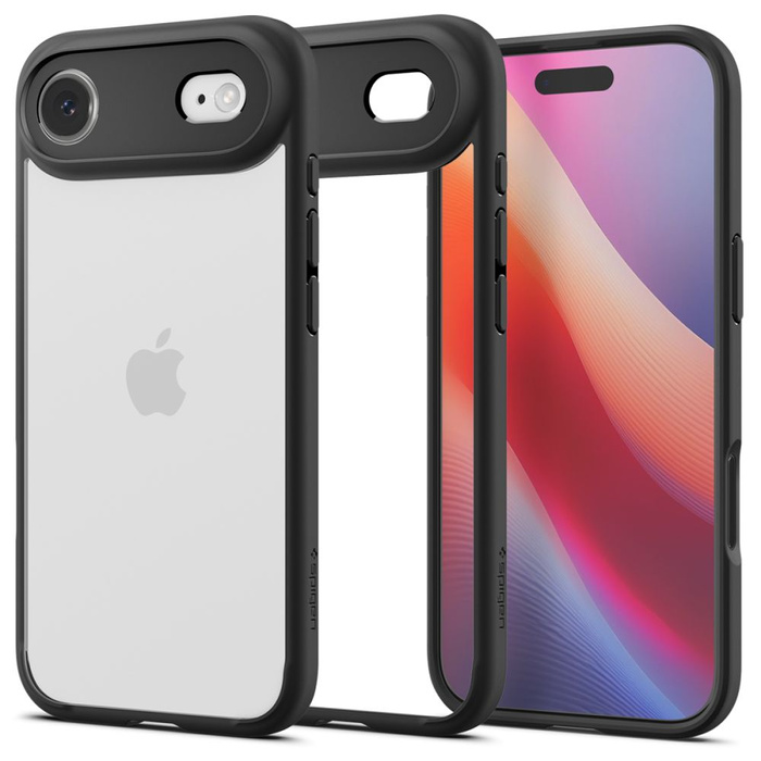 ETUI SPIGEN IPHONE 17 AIR ULTRA HYBRID MATTE BLACK
