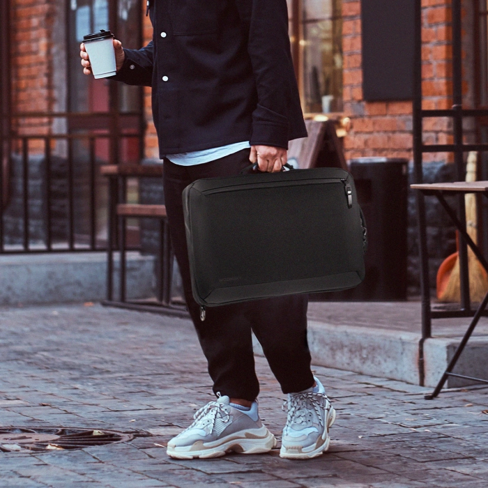 Plecak/torba Wozinsky Premium na laptopa 15,6'' z paskiem - czarny