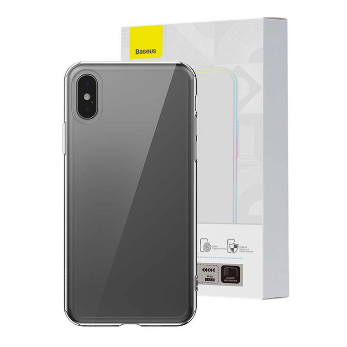 Etui Przeźroczyste Etui Baseus Simple do iPhone XS Case