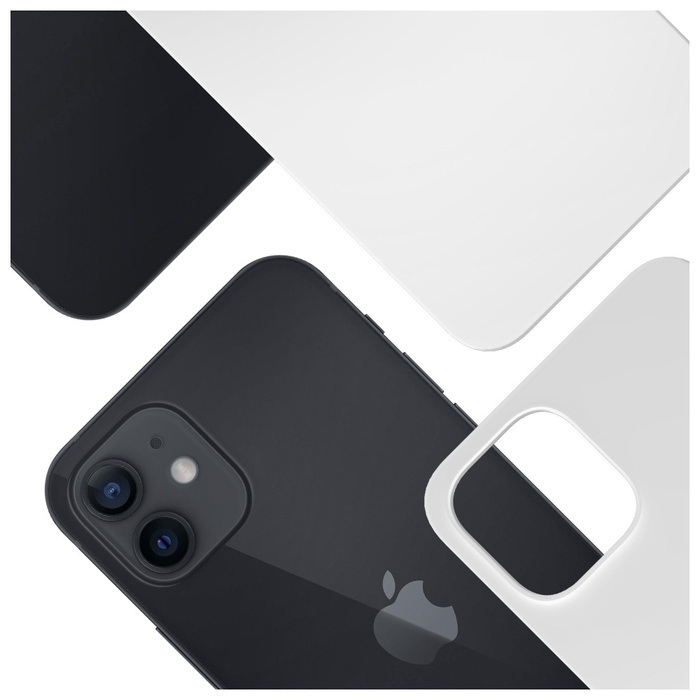 Etui 3MK Hardy MagSilicone do Apple      iPhone 12 biały