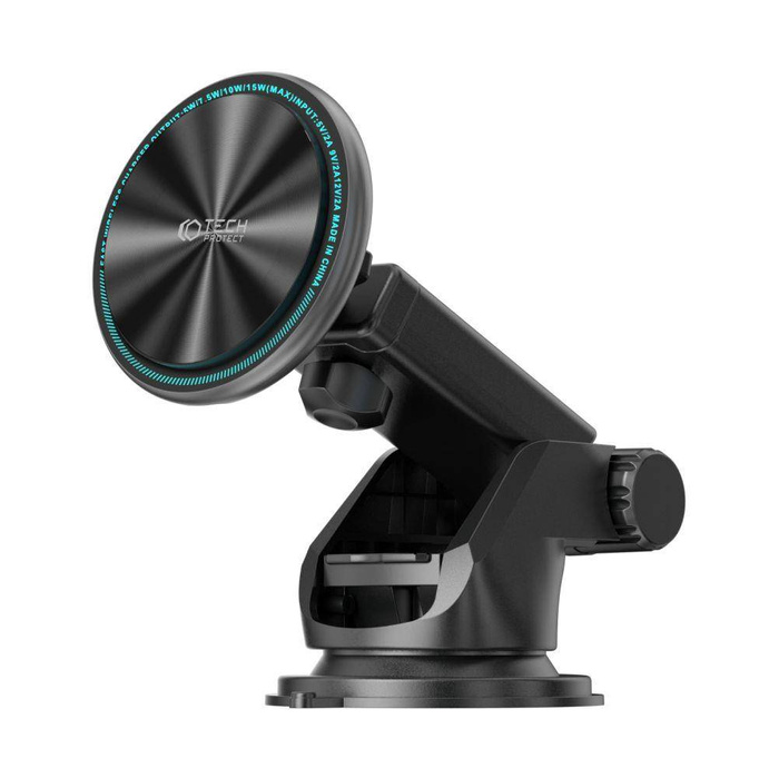 UCHWYT TECH-PROTECT A2 MAGNETIC MAGSAFE DASH CAR WIRELESS CHARGER 15W BLACK