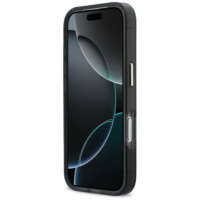 Etui Karl Lagerfeld IML Choupettes Karl  Script Logo MagSafe do iPhone 17 Pro czarny