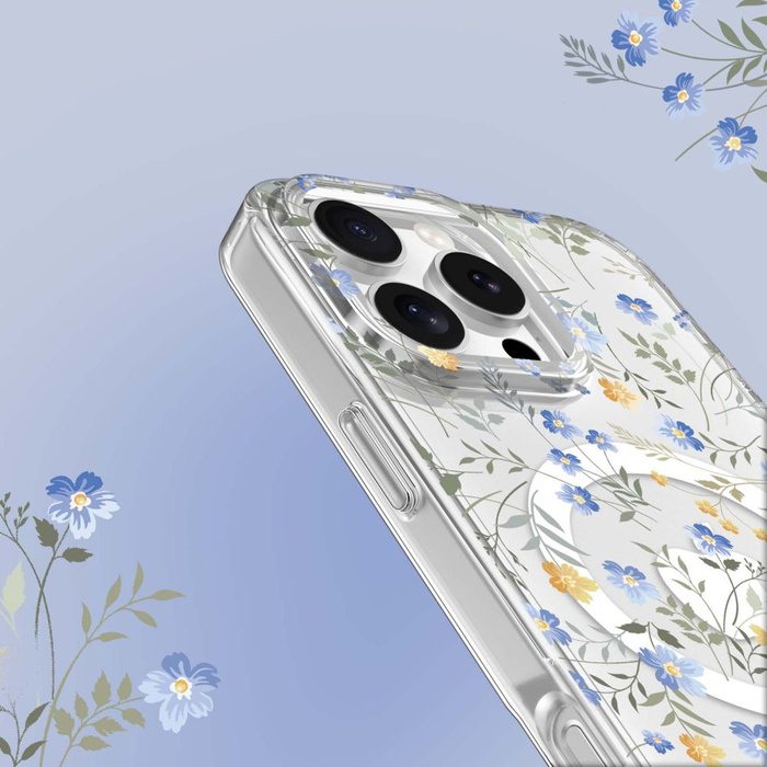 ETUI TECH-PROTECT MAGMOOD MAGSAFE IPHONE 16 PRO MAX SPRING FLOWERS