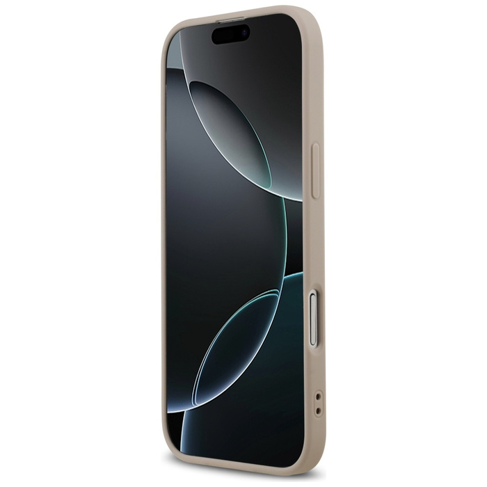 Etui Guess 4G Ring Classic Logo MagSafe  do iPhone 17 Air różowy