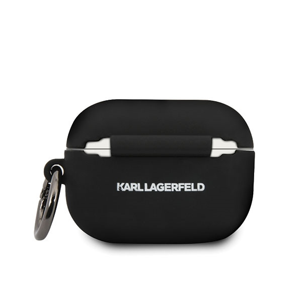 Etui KARL LAGERFELD Apple AirPods Pro Silicone Ikonik Czarny Case