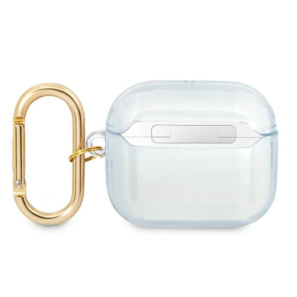 Etui GUESS Apple AirPods 3 Cover Strap Collection Niebieski Case
