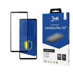Szkło Hartowane 3MK Sony Xperia 10 III 5G Czarny HardGlass Max Lite