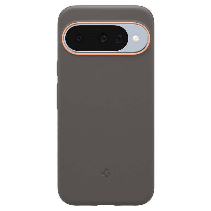 ETUI SPIGEN GOOGLE PIXEL 10 / 10 PRO NANO POP MAG MAGSAFE PAPAYA GREY