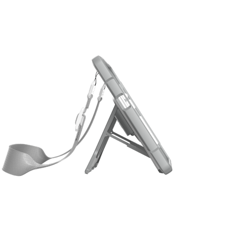 UAG Plasma - obudowa ochronna z wbudowaną podstawką oraz paskiem na ramię i dłoń do Microsoft Surface GO 1/2/3 (wersja OEM) (white/gray)