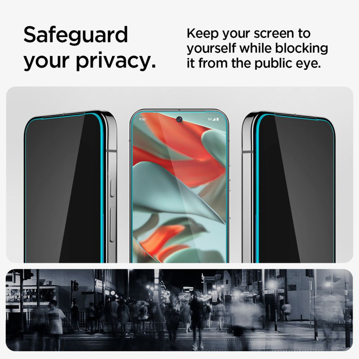 SZKŁO PRYWATYZUJĄCE SPIGEN GOOGLE PIXEL 9 PRO XL GLAS.TR ”EZ FIT” 2-PACK PRIVACY