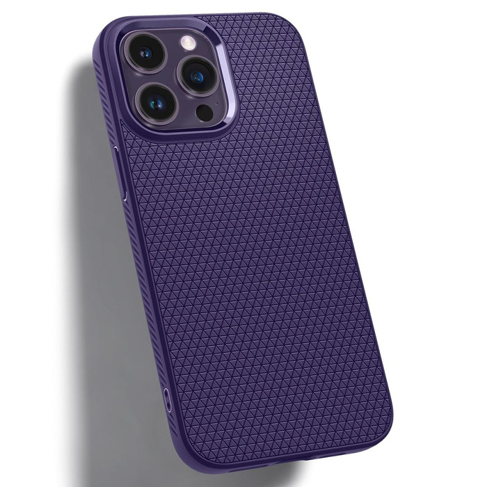 Etui Spigen Liquid Air iPhone 14 Pro Max Deep Purplecase