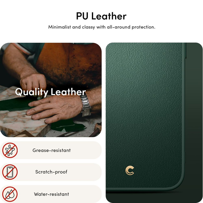 Etui iPhone 15 Pro Max Spigen Cyrill Kajuk Mag Magsafe Forest Green Case