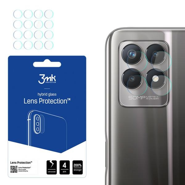 Szkło Hybrydowe 3MK Realme 8i Lens Protect Ochrona Na Obiektyw Aparatu 4szt Glass