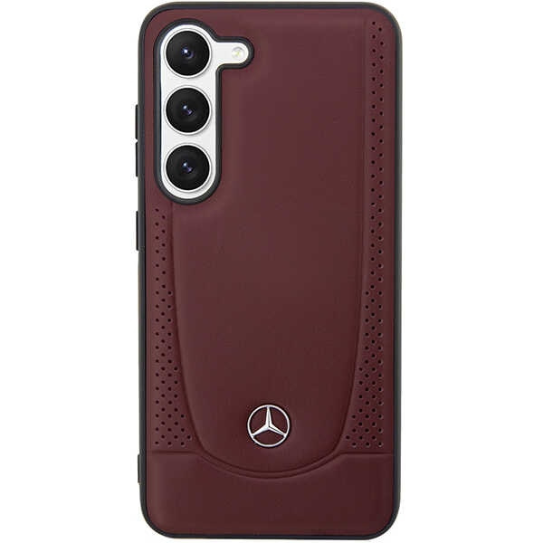 Etui Mercedes MEHCS23MARMRE S23 Plus S916 czerwony/red hardcase Leather Urban Bengale Case