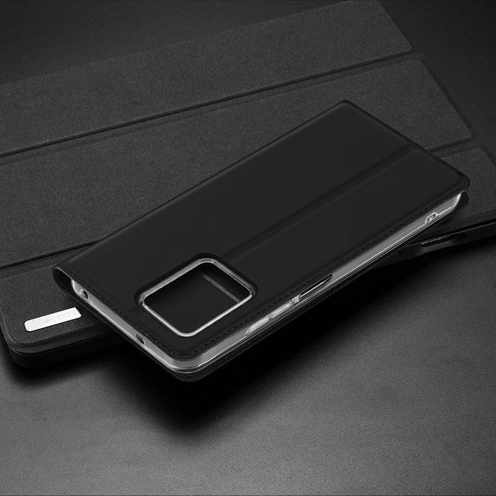 Etui Dux Ducis Skin Pro etui do Xiaomi Redmi Note 12 pokrowiec z klapką portfel na kartę podstawka czarne Case