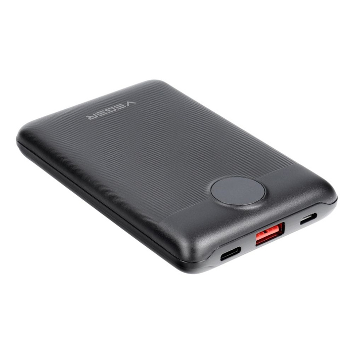 VEGER powerbank 10000 mAh PD QC3.0 2A 22,5W S11 (W1140) czarny 