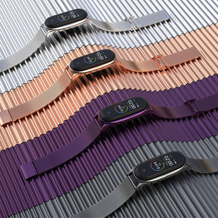 Pasek TECH-PROTECT MILANESEBAND XIAOMI MI SMART BAND 7 GOLD
