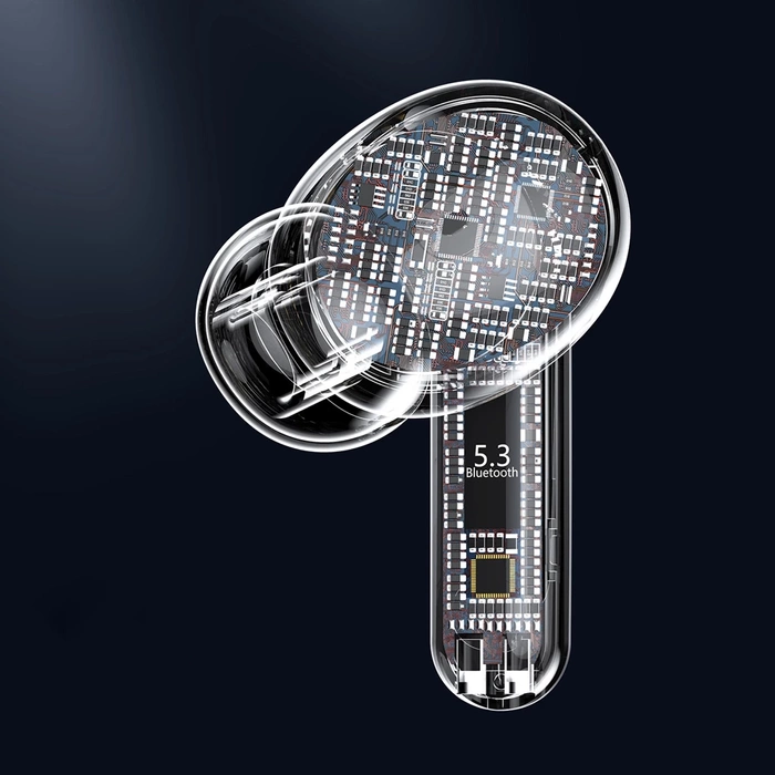 Słuchawki Choetech BH-T17 bezprzewodowe TWS ANC ENC IPX6 - czarne