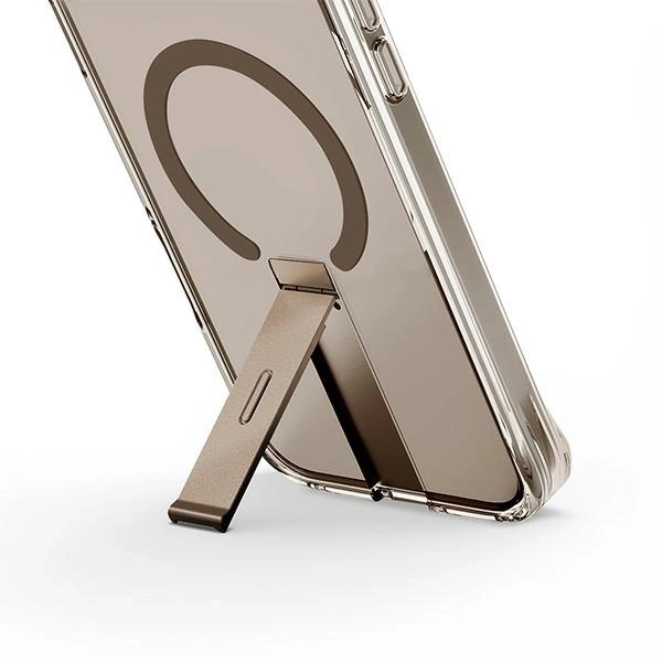 Etui UNIQ Eleva with Vertica Stand iPhone 16 Pro Max 6.9" złoty/taupe gold